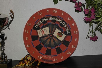 Dartbord Lorna Croft Cup